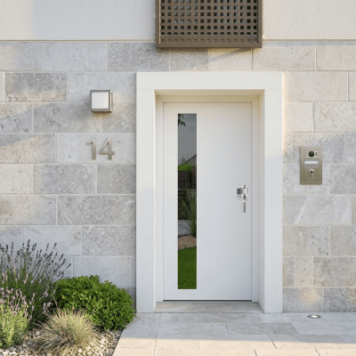porte appartement vitree