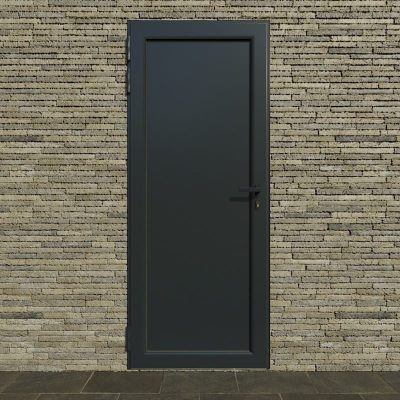porte service aluminium